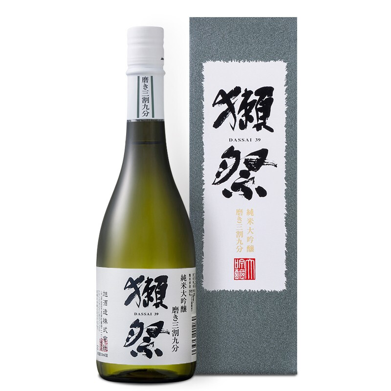 獭祭 纯米大吟酿三割九分39日本进口清酒洋酒 礼盒装 720ml